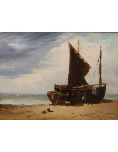 Roqueplan Camille (1803, 1855) Français- Marine - Tableaux marine-Bozaart