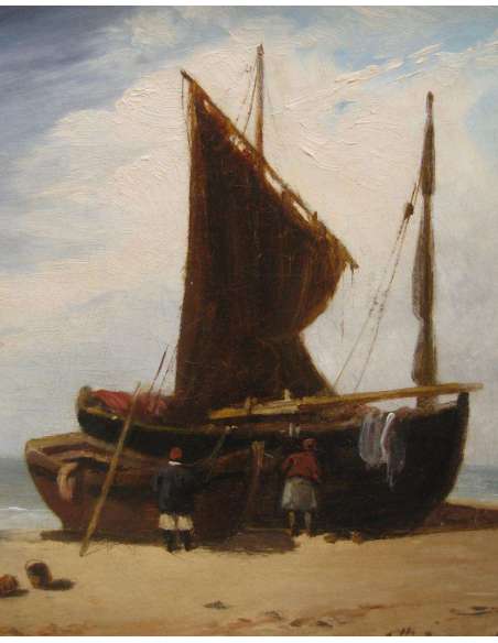 Roqueplan Camille (1803, 1855) French- Marine - Marine paintings-Bozaart