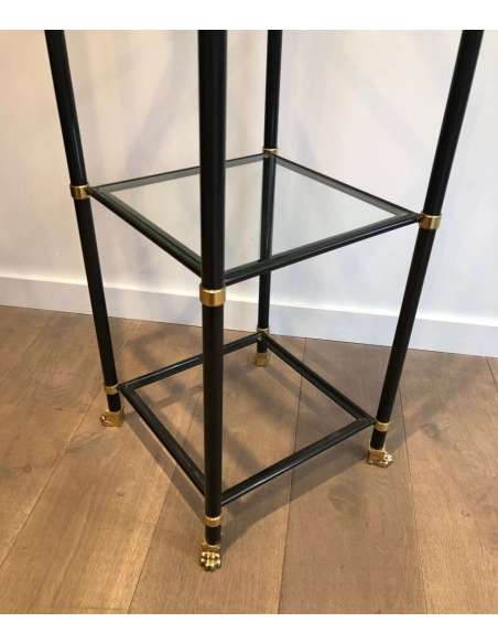 Pair of 70's Metal Shelves-Bozaart