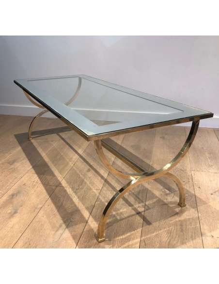 Neoclassical Style Coffee Table by Maison Jansen, 1940-Bozaart