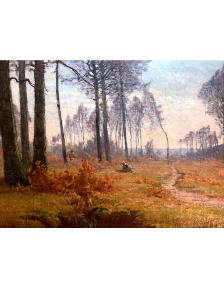 Tableau Par édouard Pail (1851-1916) - Tableaux paysages-Bozaart
