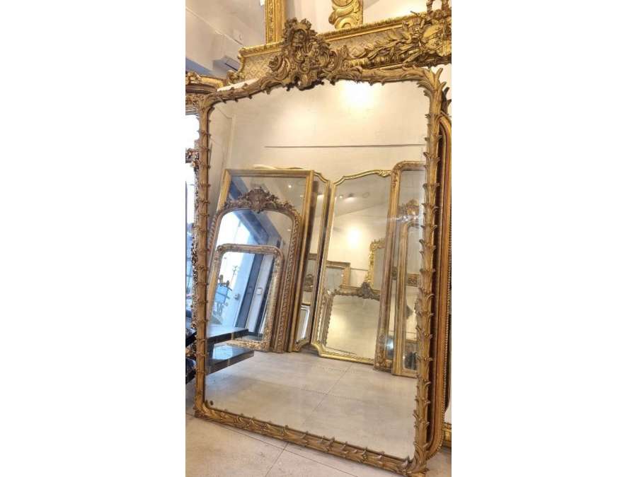 Louis XVI mirror 120*195cm - fireplace mirrors