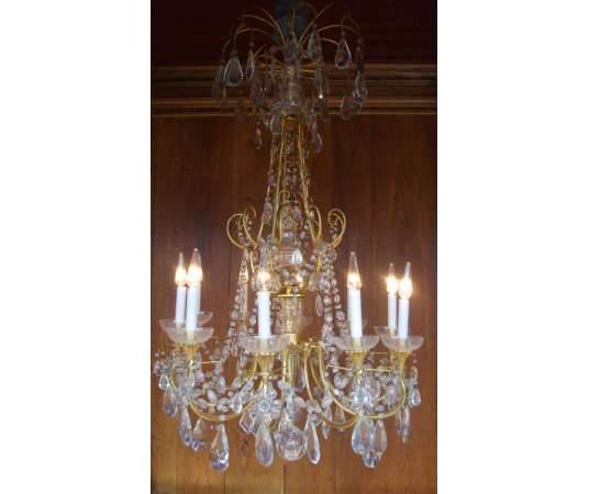 Directory Style Chandelier - LS19384351 - chandeliers