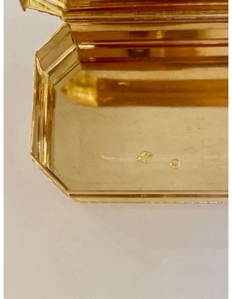 Gold Snuffbox By David Lhonorey - Tobacco and Opium-Bozaart