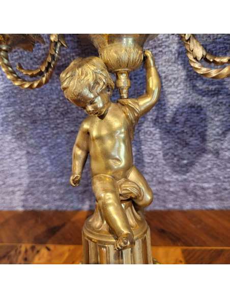 Putti Filling, Maison Marnyhac - fireplace fillings-Bozaart