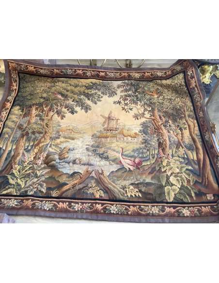 Aubusson Tapestry - Tapestries-Bozaart