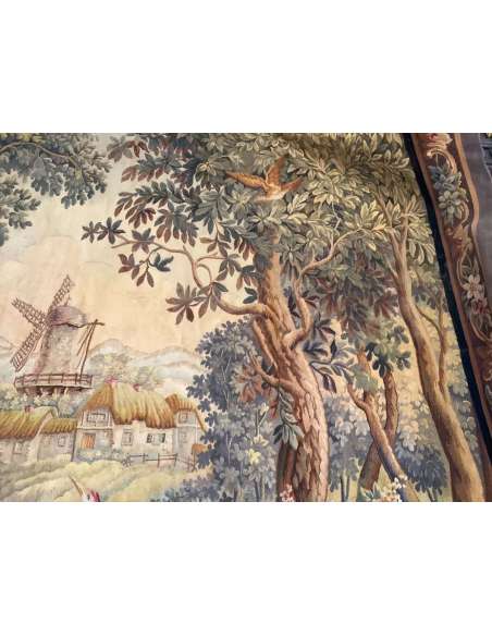 Aubusson Tapestry - Tapestries-Bozaart