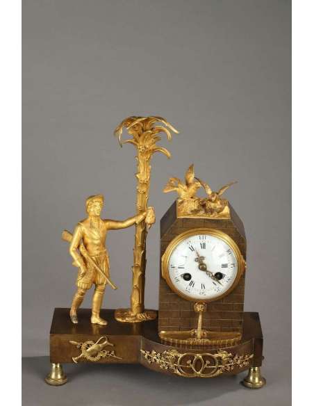 Hunter's Clock, Restoration period - antique clocks-Bozaart