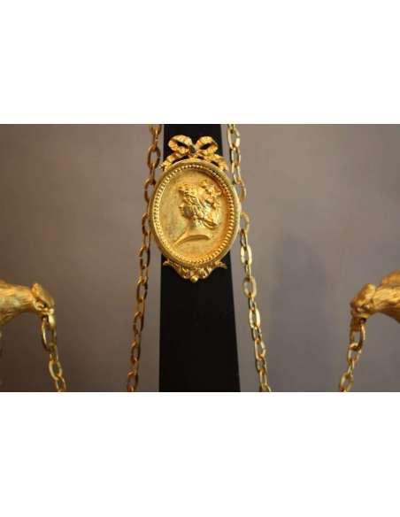Pendule Louis XVI Signée Degré - pendules anciennes-Bozaart