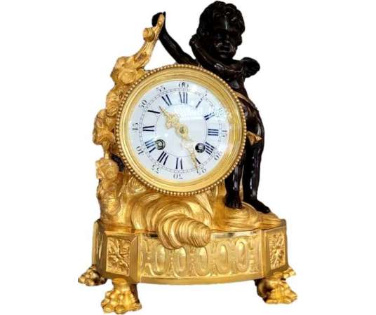 A Clock with love Louis XVI - antique clocks