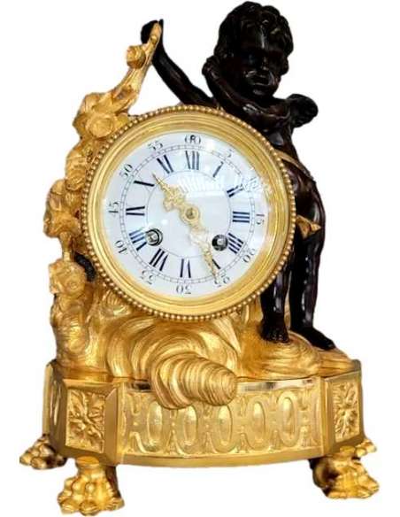 A Clock with love Louis XVI - antique clocks-Bozaart