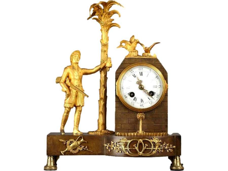 Hunter's Clock, Restoration period - antique clocks