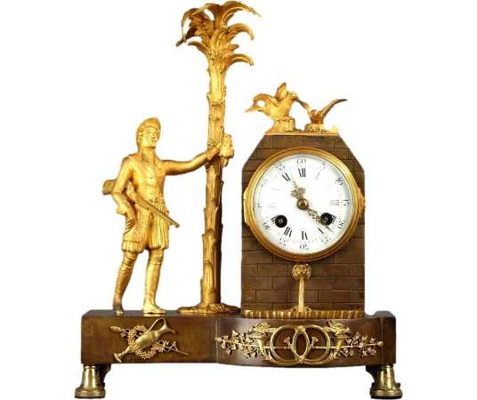 Hunter's Clock, Restoration period - antique clocks