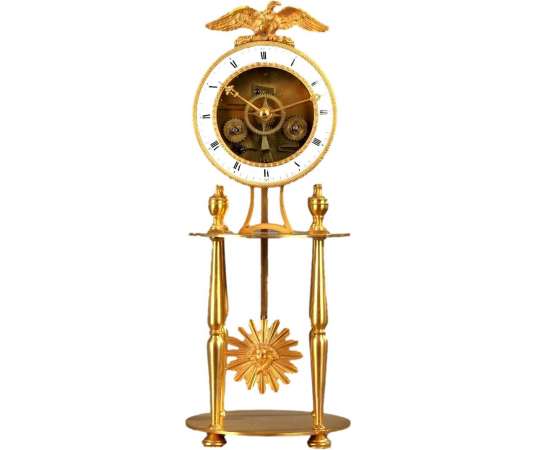 Directory Skeleton Clock - antique clocks