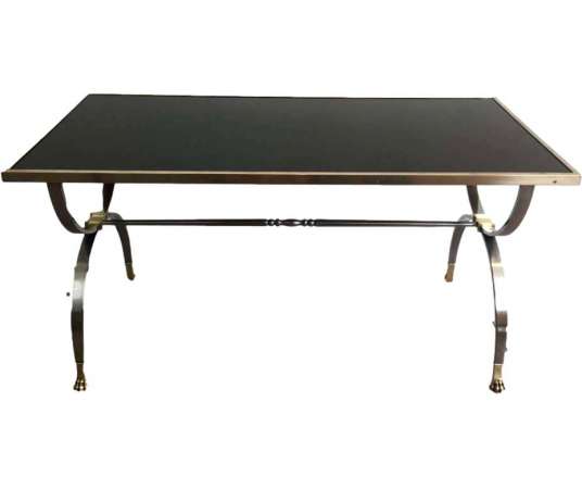 Table basse en Acier du 20ème Siècle de Style Néoclassique