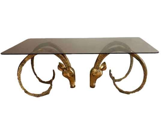 Bronze coffee table Années 70
