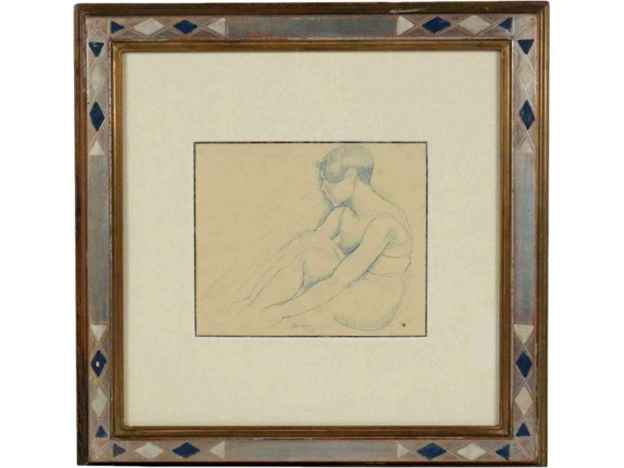 Drawing By Zarraga Angel (1886, 1946) Mexican-the Boy - drawings
