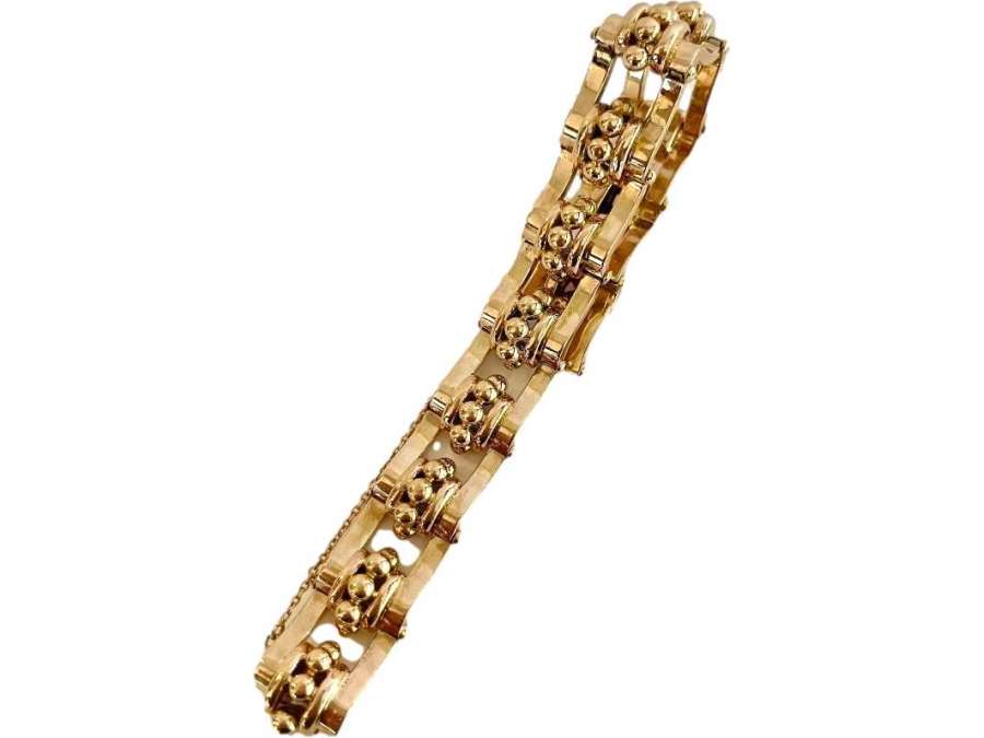 Rose Gold Bracelet Circa 1940