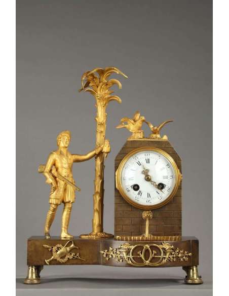 Hunter's Clock - antique clocks-Bozaart