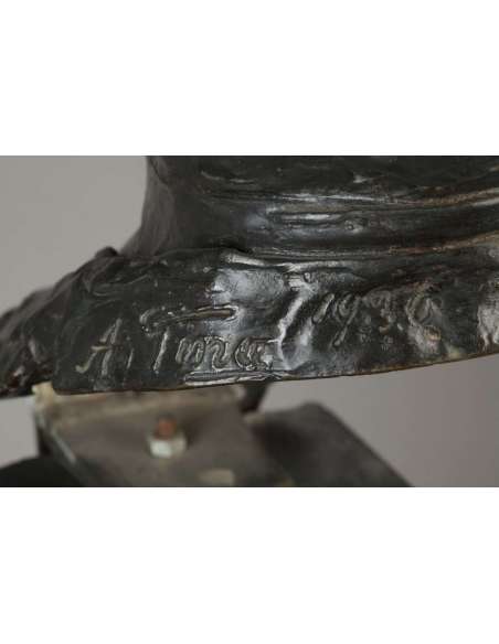 Important Bronze A Pina Lost Wax J Pannini Paris - Ancient Bronzes-Bozaart