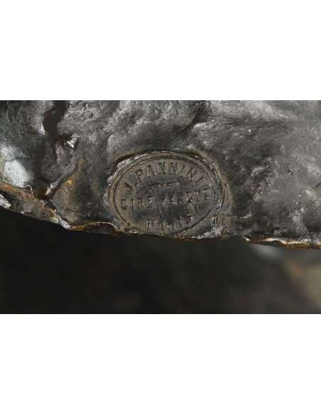 Important Bronze A Pina Lost Wax J Pannini Paris - Ancient Bronzes-Bozaart