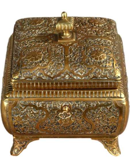 Precious Oriental Style Box F.Barbedienne and A. Point - boxes, cases, necessary, boxes-Bozaart