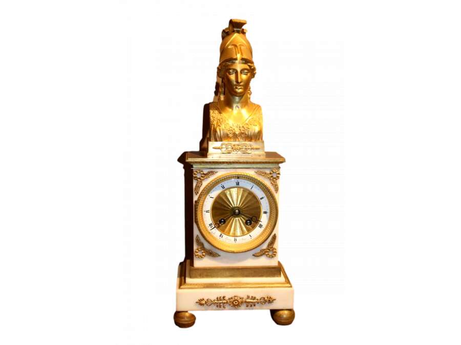 Empire Terminal clock in La Minerve - antique clocks