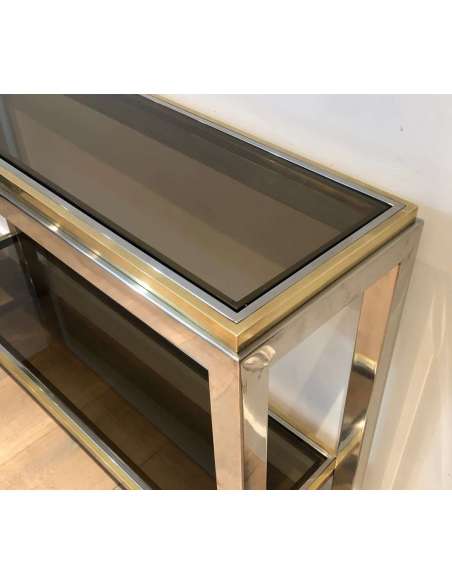 20th Century Console Table in Chrome-Bozaart
