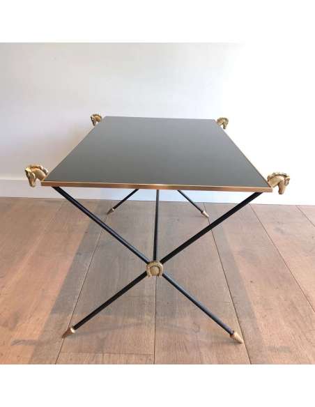 20th century metal coffee table Modern work-Bozaart
