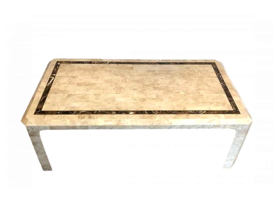 20th Century Marble Coffee Table