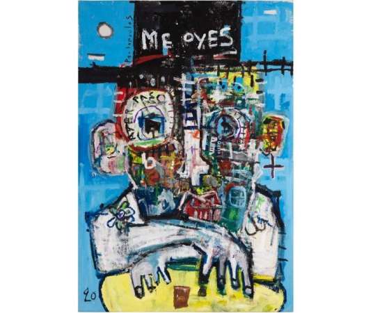 Dimitris Pavlopoulos, Me oyes, ayer paso, travail contemporain - Ls44381001 - Tableaux peintures abstraites