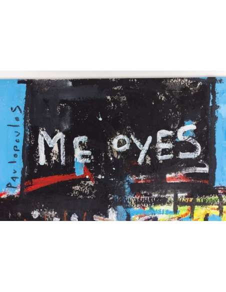 Dimitris Pavlopoulos, Me oyes, ayer paso, travail contemporain - Ls44381001 - Tableaux peintures abstraites-Bozaart