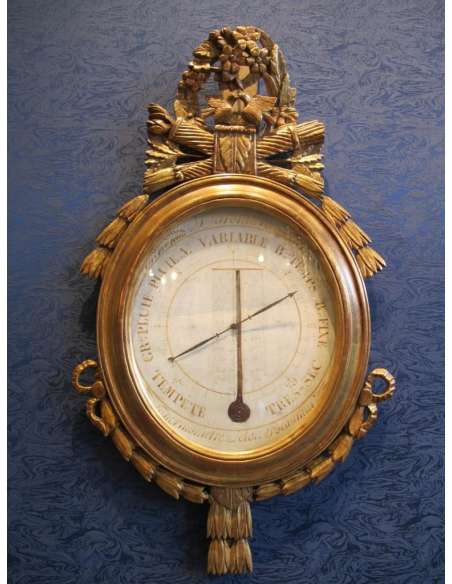 A Louis XVI period (1774 - 1793) barometer - 18th century.-Bozaart