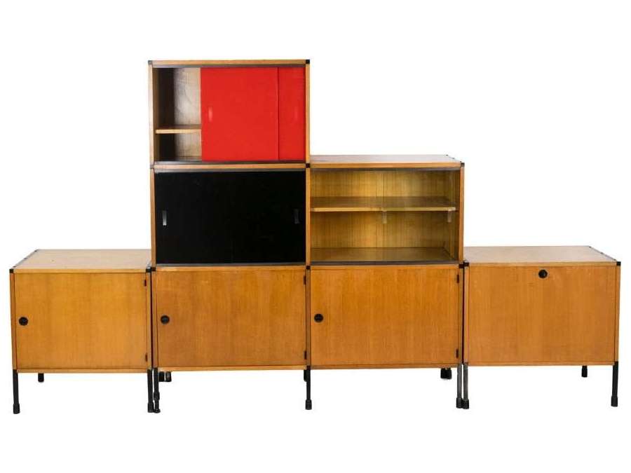 Arp: Oak Bookcase.+ Circa 1960