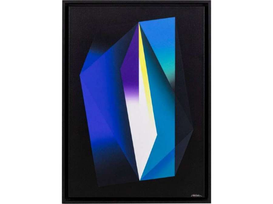 Arthur Dorval, Painting " Geometric Outbreak, 2020, LS47831251 - Paintings abstract paintings