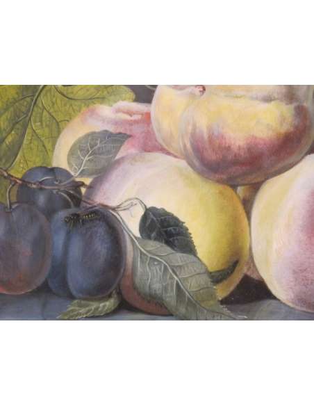 Still life with the fruits. 19th century.-Bozaart