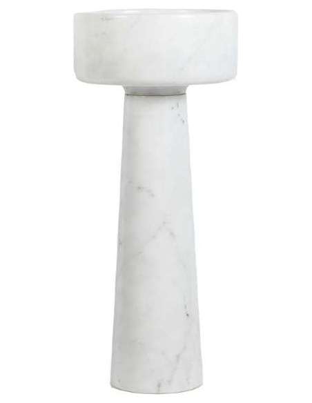 Angelo Mangiarotti For Skipper, Marble Planter, 1970s, LS54121404D - planters, planters-Bozaart