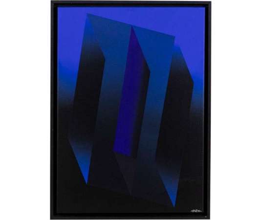 Arthur Dorval, Painting "Geometric Outbreak", 2020, LS47841251 - Paintings abstract paintings