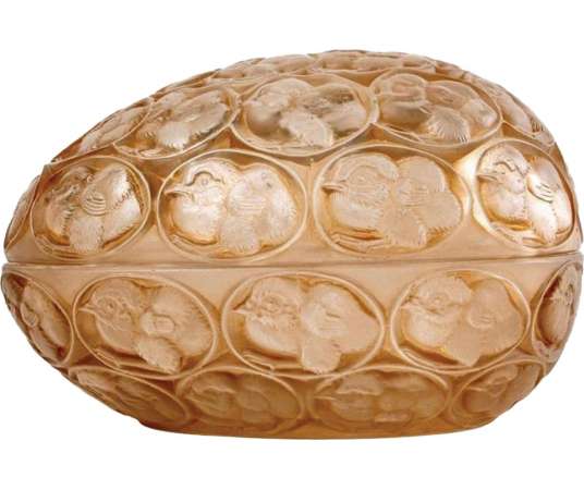 René Lalique: "Chicks" Box+ circa 1929