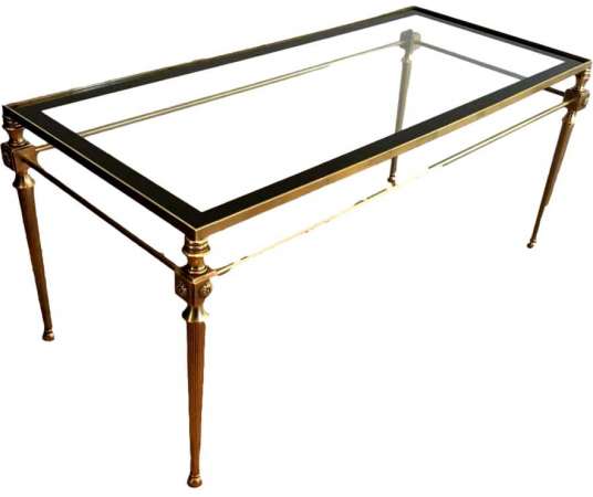 Neoclassical Coffee Table by Maison Jansen, 20th Centur