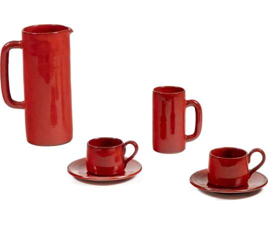 Vallauris: coffee service+ circa 1970s