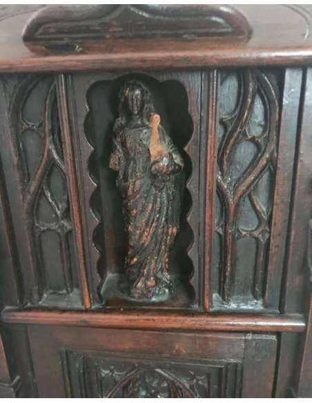Wooden pray to god of the 17th century-Bozaart