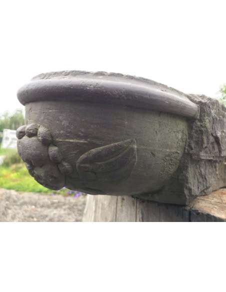 Gargouille petite fontaine en pierre du 17eme siècle-Bozaart