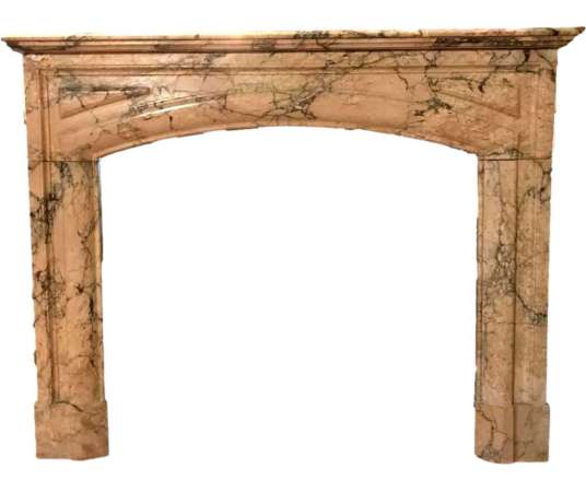 Bolection marble fireplace from the 19th century