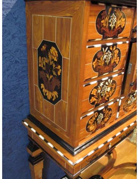 Cabinet hollandais. XVIIème siècle.-Bozaart