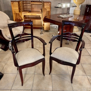 paire de fauteuils bridges...