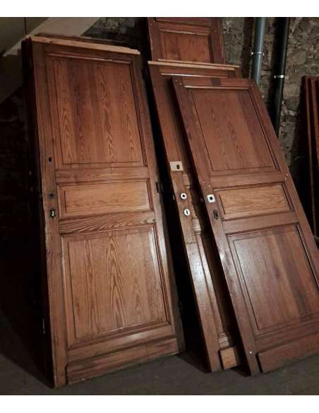 19th century Haussmannian wooden doors-Bozaart