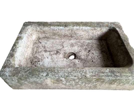 Large antique stone sink from the 19th century