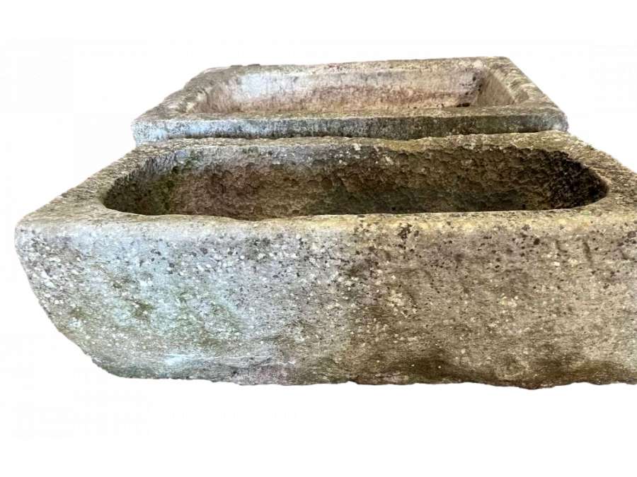 Ancient stone trough from the 18th century