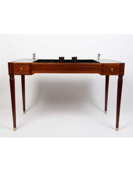 A Louis XVI period (1774 - 1793) tric-trac game table. 18th century.-Bozaart